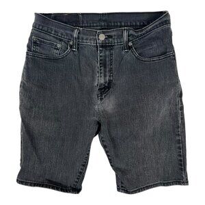 Vintage Levi's 505 Black Short 30 Y2K Jorts Faded